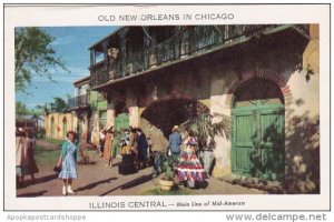 Illinois Chicago Old New Orleans In Chicago Illinois Central Main Line Of Mid...