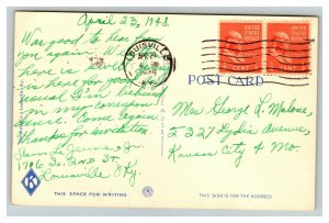 Vintage 1948 Postcard Cathedral of the Assumption R.C. Louisville Kentucky