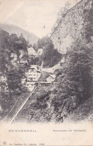 Ak Der Nesselgraben at Bad Reichenhall 1904 German Old Postcard