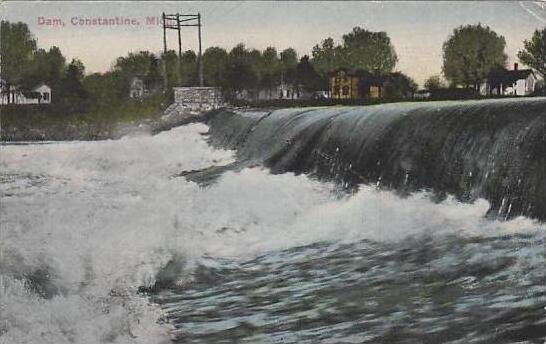 Michigan Constantine Dam