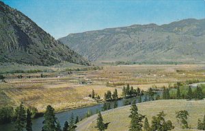 Canada Similkameen Valley and River at Richter Pass Near Keremeos British Col...