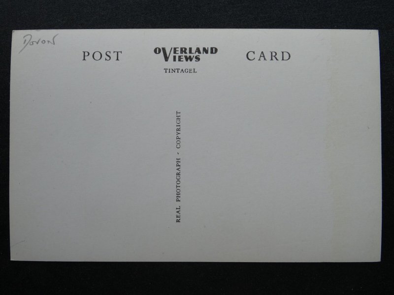 Devon MARSLAND VALLEY & MILL - Old RP Postcard by Overland