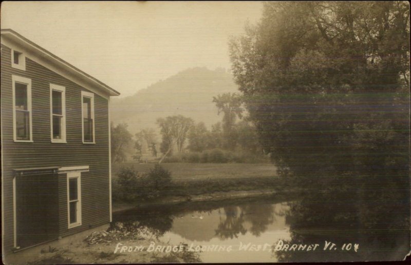 Barnet VT From Bridge West c1910 Real Photo Postcard