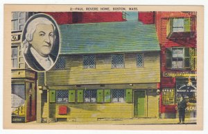 Paul Revere's Home, Boston, Massachusetts, United States