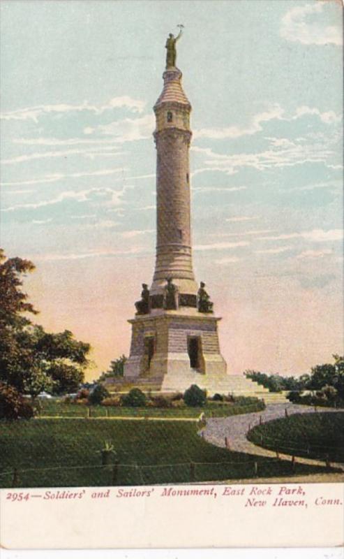 Connecticut New Haven Soldiers and Sailors Monument East Rock Park