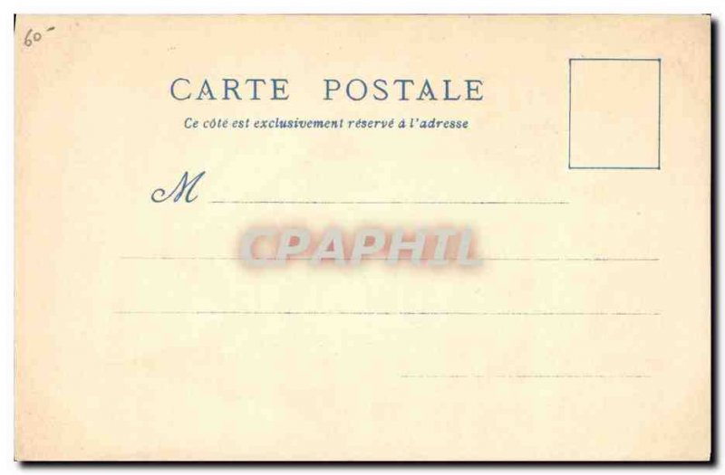 Old Postcard Old Paris The big house