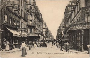 CPA PARIS 18e La rue de clignacourt (156439)