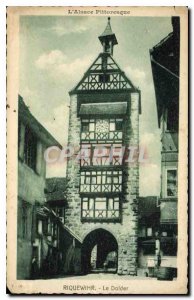 Old Postcard Riquewihr The Dolder