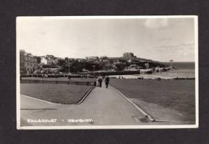 UK Killacourt Harbor NEWQUAY RPPC England Cornwall