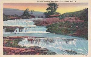 Munsons Fall Manchester Green Mountains Vermont