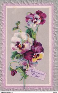 1900-1910s; Sincere Good Wishes, Pansies