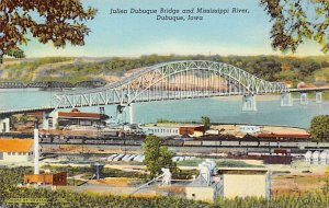 Julien Dubuque Bridge Mississippi River Dubuque, Iowa