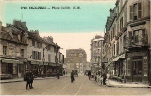 CPA COLOMBES - Place Galilée (987026)