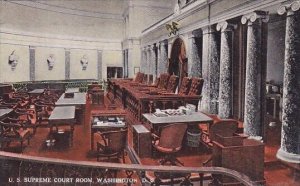 U S Supreme Court Room Washington D C 1918