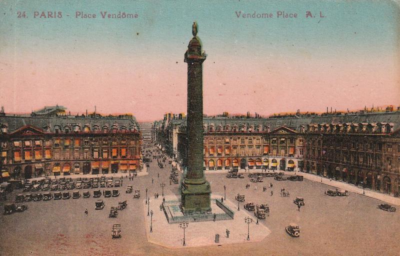 Place Vendome, Paris, France, c. 1920s