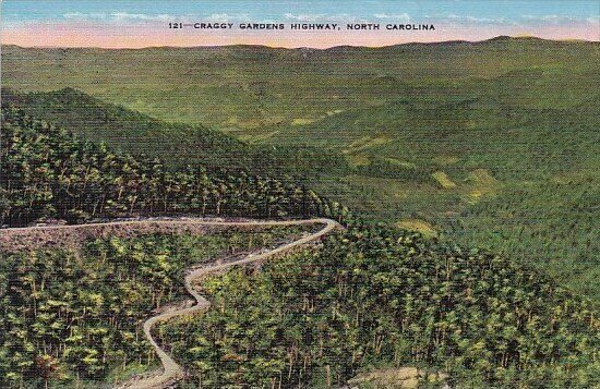 Craggy Gardens Highway North Carolina