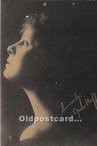 Grace Huff small photo   Theater Actor / Actress Postcard