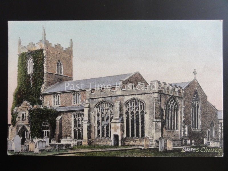Suffolk BURES CHURCH - Old Postcard by Frith 45084