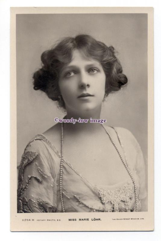 b5523 - Stage Actress - Marie Lohr, Portrait, No.11764 H - postcard