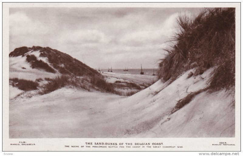 RP, The Sand-Dunes Of The Belgian Coast, Belgium, 1920-1940s