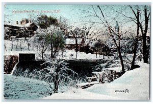 c1905's  Nashua River Falls Nashua New Hampshire NH Unposted Vintage Postcard