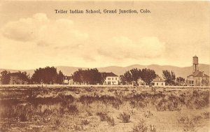 J13/ Grand Junction Colorado Postcard c1910 Teller Indian School Building  235