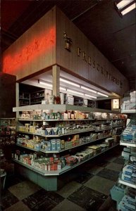 Nashville TN Tennessee Blankenship Drugs Drugstore Interior Postcard