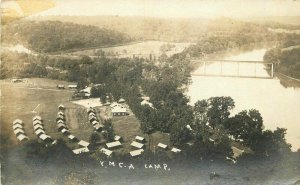 C-1910 Hollister Missouri YMCA Camp RPPC Photo Postcard 20-389