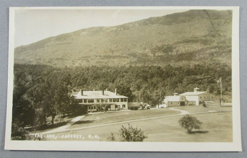 RPPC The Ark, Jaffrey NH 1951 Real Photo Postcard (#6726)