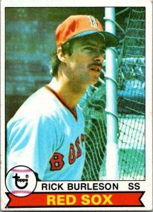 1979 Topps Baseball Card Rick Burleson All Star Boston Red Sox