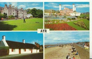 Scotland Postcard - Views of Ayrshire. Posted - Ref TZ10096