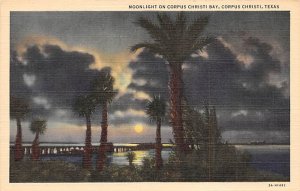 Moonlight On Corpus Christi Bay - Corpus Christi, Texas TX  