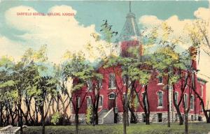 Abilene Kansas~Garfield School~1912 Kansas Post Card Company Postcard