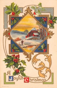 A Joyful Christmas, Landscape In Snow, AA374-2