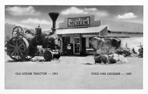 Old Steam Tractor Gold Ore Crusher Museum Angels Camp, California USA 1965 