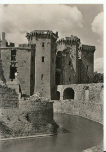 Wales Postcard - Raglan Castle - Monmouthshire - Moat and Gatehouse - Ref 20648A