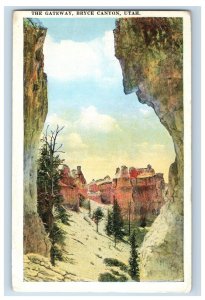 C. 1915-20 The Gateway Bryce Canyon Utah. Postcard P222E