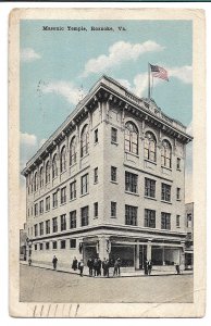 Roanoke, VA - Masonic Temple - 1924