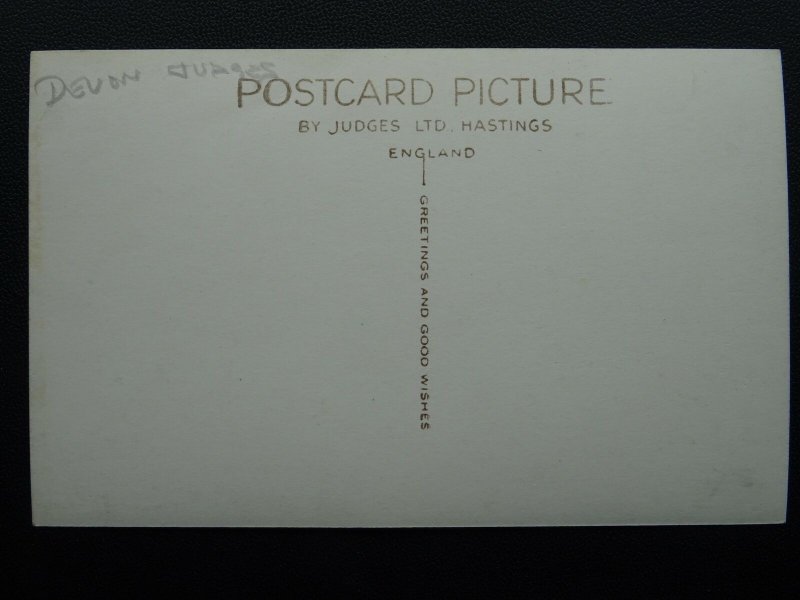 Devon HOPE COVE & Village c1950 RP Postcard by Judges 22665
