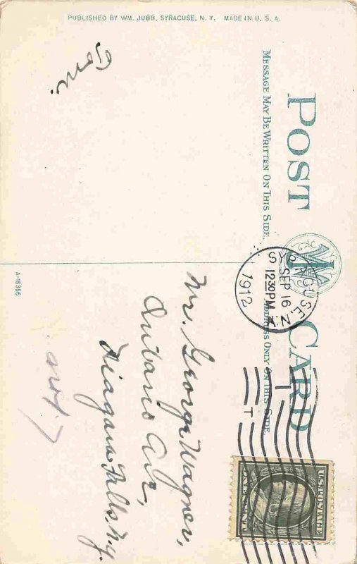 City Hall Syracuse New York 1912 postcard