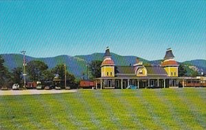 Passenger Depot At Conway Scenic Railroad At North Conway New Hampshire