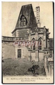 Old Postcard Blois Pavilion Anne of Brittany