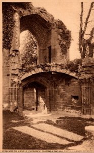 England Kenilworth Castle Banqueting Hall Entrance