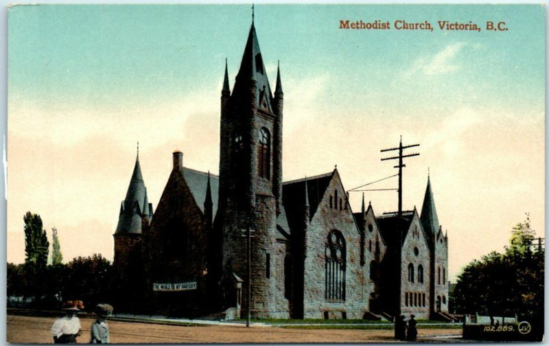 M-36224 Methodist Church Victoria British Columbia Canada