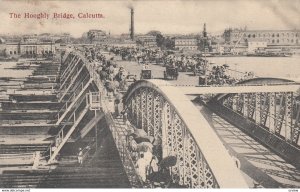 CALCUTTA , India , 00-10s ; The Hooghly Bridge