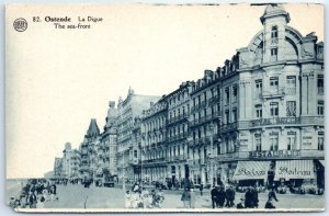 M-52172 The sea-front La Digue Ostend Belgium