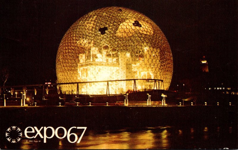 Canada Montreal Expo67 Pavilion Of The United States 1967