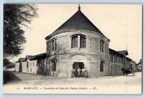 Margaux France Postcard Cooperage and Cellars of Chateau Durfort c1910