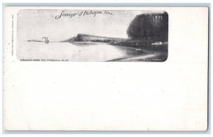 Dubuque Iowa IA Postcard Souvenir Dubuque Grave Horseshoe Bluff 1900 PMC Antique