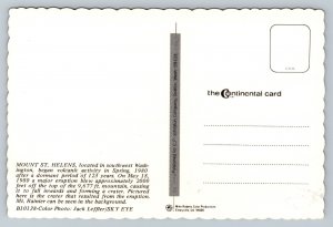 Mount St. Helens After Major Explosion Washington Vintage Unposted